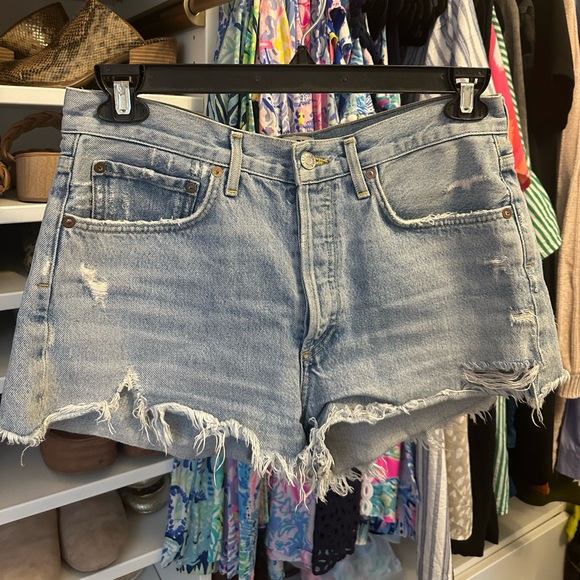 AGOLDE denim shorts - Picture 2 of 3
